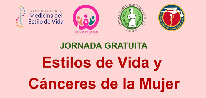 Jornada gratuita: Estilos de Vida y Cánceres de la Mujer
