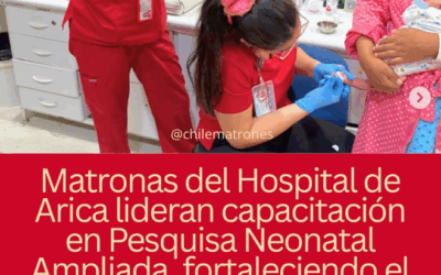 Matronas del Hospital de Arica lideran capacitación en Pesquisa Neonatal Ampliada, fortaleciendo el trabajo en equipo