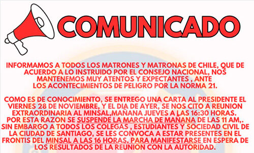 Comunicado