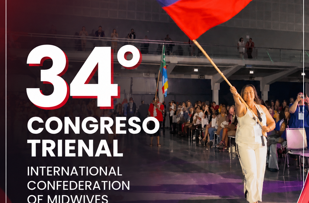 Matronería chilena destaca en el 34° Congreso Trienal de la International Confederation of Midwives en Lisboa