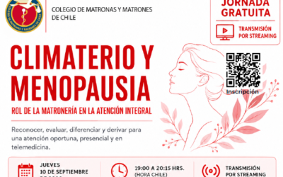 Jornada gratuita abordará el rol de la matronería en el climaterio y la menopausia